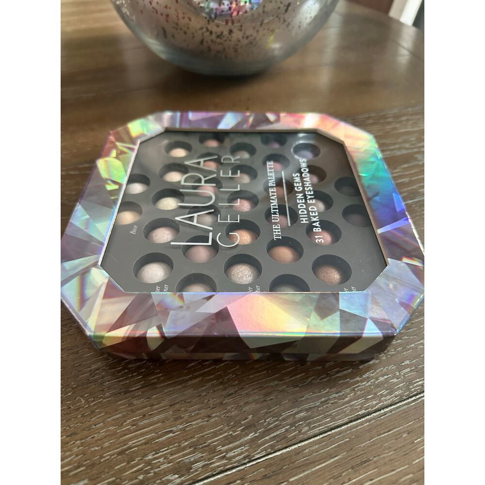 LAURA GELLER Hidden Gems Baked Eyeshadow Palette Shimmer Pigmented Crease-Proof - Picture 3 of 8